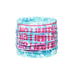 Braga de cuello de RPET hecha a medida 100% personalizable color blanco