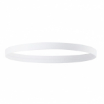 Diadema deportiva hecha a medida hecha de silicona texturizada color blanco septima vista