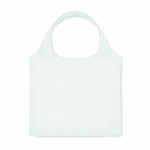 Bolsa plegable hecha a medida para la compra con bolsillo interno color blanco septima vista