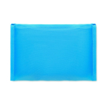 Bolsa plegable hecha a medida de RPET con bolsillo interior color blanco quinta vista