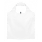 Bolsa plegable hecha a medida para la compra con funda con mosquetón color blanco septima vista