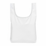 Bolsa plegable RPET para la compra hecha a medida bolsillo interior color blanco septima vista