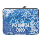 Funda para portátil hecha a medida de neopreno y resistente al agua color blanco