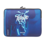 Funda para portátil hecha a medida de neopreno y resistente al agua color blanco