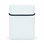 Funda para tablet hecha a medida de neopreno resistente al agua color blanco septima vista