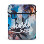 Funda para tablet hecha a medida de neopreno resistente al agua color blanco