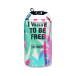 Bolsa PVC resistente al agua hecha a medida con asa para hombro 3.5L color blanco