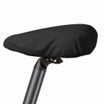 Funda para sillín de bicicleta hecha a medida impermeable color negro