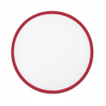 Frisbee plegable con borde a color hecho a medida 100% personalizable color burdeos septima vista