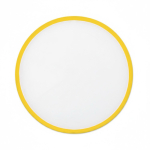 Frisbee plegable con borde a color hecho a medida 100% personalizable color amarillo septima vista