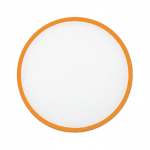 Frisbee plegable con borde a color hecho a medida 100% personalizable color naranja septima vista