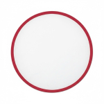 Frisbee plegable con borde a color hecho a medida 100% personalizable color rojo oscuro septima vista