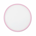 Frisbee plegable con borde a color hecho a medida 100% personalizable color rosa claro septima vista