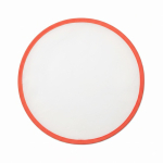 Frisbee plegable con borde a color hecho a medida 100% personalizable color granate septima vista