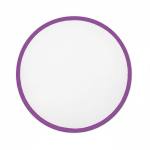 Frisbee plegable con borde a color hecho a medida 100% personalizable color morado septima vista