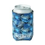 Funda de neopreno aislante hecha a medida para latas de 33 ml color blanco