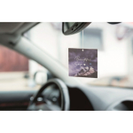 Ambientador de coche hecho a medida de forma personalizada color blanco