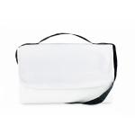 Manta de picnic plegable hecha a medida de poliéster polar 220 g/m2 color blanco septima vista