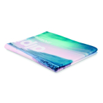 Manta extra fina hecha a medida forro polar 210 g/m2 personalizable color blanco