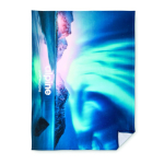Manta extra fina hecha a medida forro polar 210 g/m2 personalizable color blanco septima vista