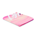 Manta extra fina hecha a medida forro polar 210 g/m2 personalizable color blanco