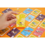 Baraja de 54 mini cartas hecha a medida para personalizar ambas caras color blanco