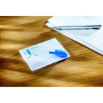 Notas adhesivas blancas rectangulares personalizables hechas a medida color blanco