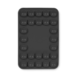 Funda adhesiva para el teléfono hecha a medida con 26 ventosas color negro septima vista