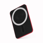 Funda adhesiva para el teléfono hecha a medida con 26 ventosas color rojo tercera vista