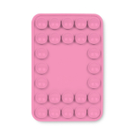 Funda adhesiva para el teléfono hecha a medida con 26 ventosas color rosa septima vista