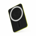 Funda adhesiva para el teléfono hecha a medida con 26 ventosas color verde lima tercera vista
