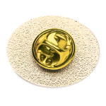 Pin metálico ovalado hecho a medida para personalizar a todo color color nude tercera vista