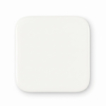 Chapas de forma cuadrada hechas a medida en distintos tamaños color blanco septima vista