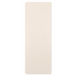 Esterilla de yoga hecha a medida hecha de microfibra y caucho color blanco septima vista