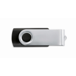USB personalizable hecho a medida con carcasa de ABS Techmate color negro septima vista