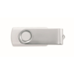 USB personalizable hecho a medida con carcasa de ABS Techmate color blanco septima vista