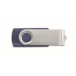USB personalizable hecho a medida con carcasa de ABS Techmate color azul ultramarino septima vista