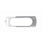 Memoria USB de color hecha a medida con carcasa personalizable color gris septima vista