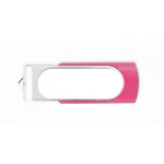 Memoria USB de color hecha a medida con carcasa personalizable color fucsia septima vista