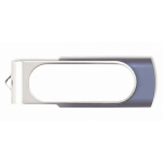 Memoria USB de color hecha a medida con carcasa personalizable color azul ultramarino septima vista