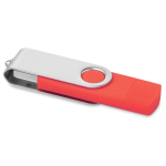 Memoria USB de colores hecha a medida con conexión tipo C color rojo
