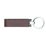 Elegante memoria USB hecha a medida funda de piel y cierre magnético color marrón septima vista