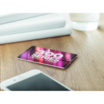 Memoria USB hecha a medida en tarjeta rectangular para personalizar color blanco