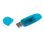 Memoria USB de resistente ABS translúcido con tapón de cierre segunda vista