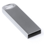 Memoria USB de metal con diseño minimalista ideal para llavero