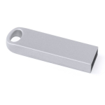 Memoria USB de metal con diseño minimalista ideal para llavero