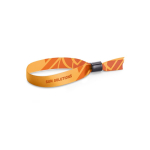 Pulsera lanyard de poliéster fabricada en UE con cierre de seguridad varios colores