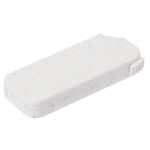 USB ecológico hecho a medida de caña de trigo forma rectangular color natural