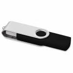 Memoria USB hecha a medida con doble conexión USB y Micro USB color negro