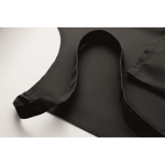 Delantal largo ajustable de polialgodón 240 g/m² color negro vista fotografía segunda vista